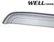 Window Deflectors 4pcs Set Premium Series Hummer H3 2006-2010 Wellvisors 3-847HU001