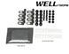 Дефлекторы окон к-т 4 шт с хромированным молдингом Mazda CX-7 2007 - 2012 Wellvisors 3-847MZ010 3-847MZ010 фото 5
