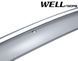 Owiewki do szyb samochodowych num 4 szt z chromowaną odlewanie Honda Fit 2015 - 2020 Wellvisors 3-847HD004