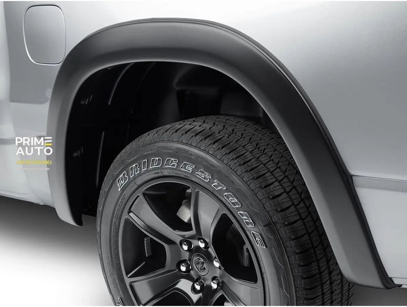 Fender Flares set 4 PCs RAM/Dodge Ram 2500/3500 2019-2025 OE-style black Bushwacker 50937-02