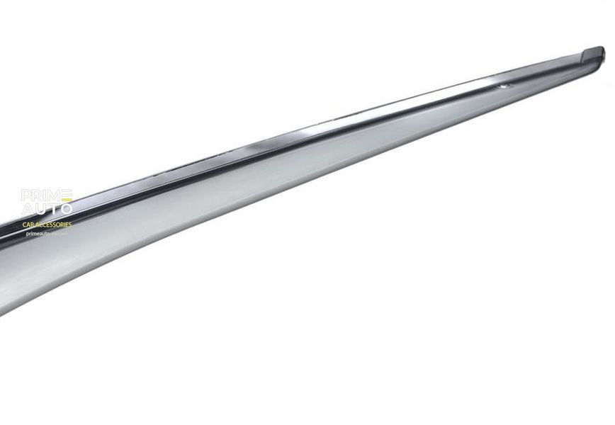 Window Deflectors 4pcs Set with Chrome Trim Land Rover Range Rover Evoque 2012-2019 Wellvisors 3-847LR006