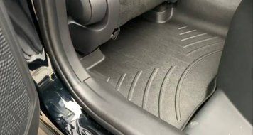 Car Mats 3D Liners 2nd Row Toyota RAV4 2019 + Black WeatherTech 4415162