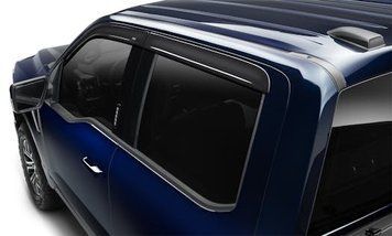 Window Deflectors 4 pcs Set Mercedes-Benz X-Class 2023-2025 VENTVISOR LOW PRO Dark Smoke AVS 894113