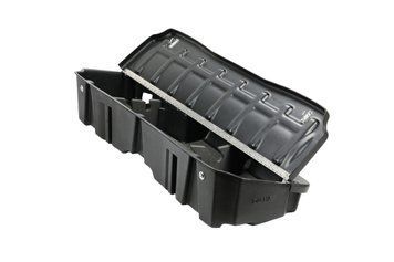 Ящик під сидіння з кришкою Chevrolet Silverado 1500 2014-2025 Crew Cab чорний D&Uuml;HA 10410 10410 фото
