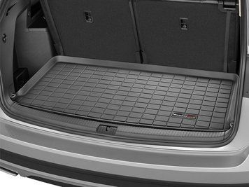 Килим в багажник для Volkswagen Atlas 2018 + чорного кольору WeatherTech 40973 40973 фото