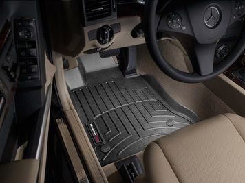 Dywaniki gumowe 3D Liners prz&oacute;d Mercedes-Benz GLK-Class 2013 - 2015 czarny WeatherTech 445011