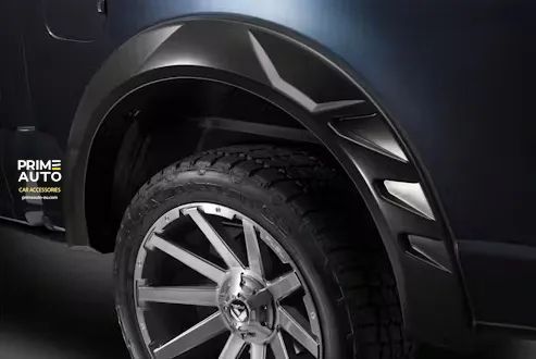 Poszerzenia nadkoli ustawić 4 szt RAM/Dodge Ram 2500/3500 2019-2025 DRT-style czarny Bushwacker 50938-02