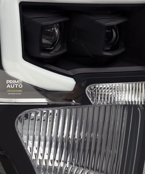 Передние фары Ford F150 2009-2014 PRO серия черные AlphaRex 880199 880199 фото