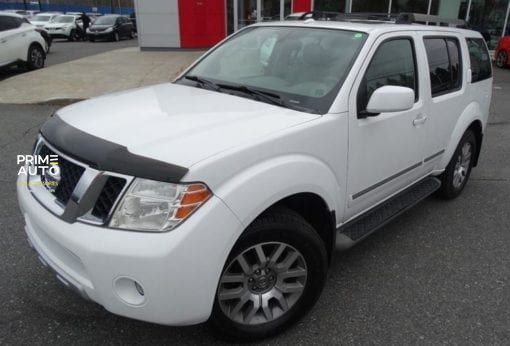 Deflektor maski Nissan Pathfinder 2008-2012 gładki FormFit HD13F08