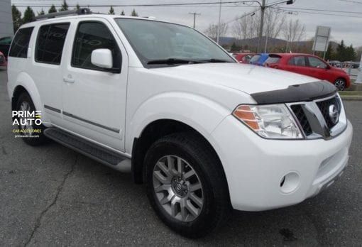 Deflektor maski Nissan Pathfinder 2008-2012 gładki FormFit HD13F08