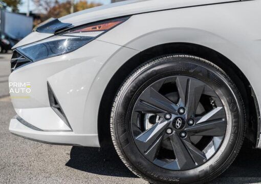 Deflektor maski Hyundai Elantra 2022-2025 USA gładki FormFit HD10E22