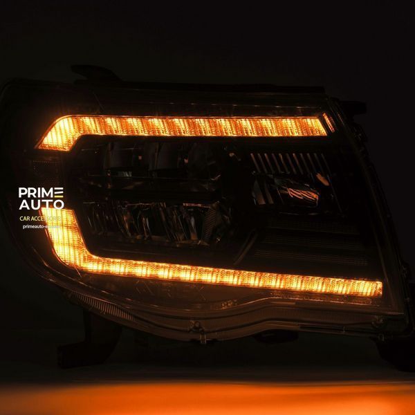 Faruri faţă Toyota Tacoma 2005-2011 LED LUXX series negru AlphaRex 880735