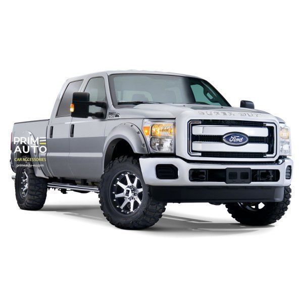 Розширювачі арок Ford F-250 Super Duty 2020-2024 POCKET STYLE гладкі Bushwacker 20942-12 20942-52 фото