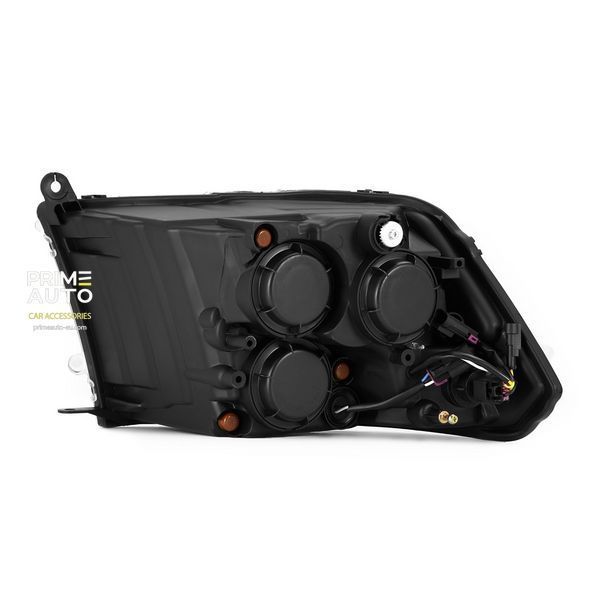 Front lights RAM/Dodge Ram 1500 Classic 2009-2024 LED G2 Style NOVA series color Alpha-Black AlphaRex 880557