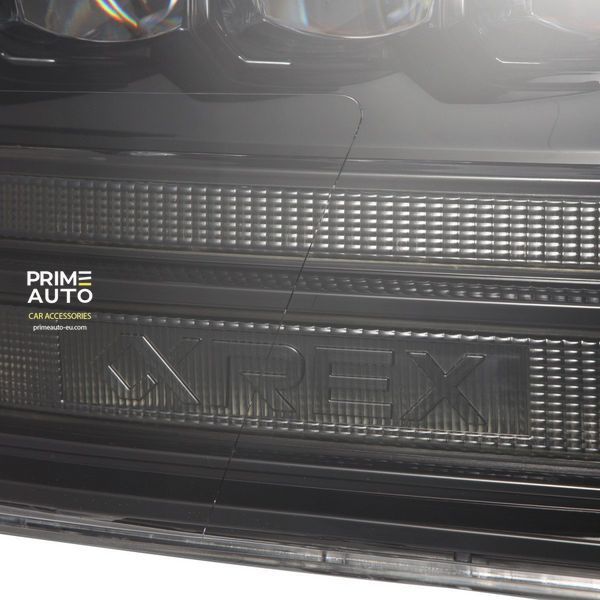 Front lights RAM/Dodge Ram 1500 Classic 2009-2024 LED G2 Style NOVA series color Alpha-Black AlphaRex 880557