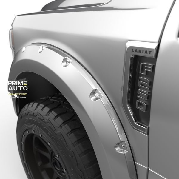 Poszerzenia nadkoli Ford Super Duty 2011 - 2016 Bolt-On Style kolor Ingot Silver EGR 793814-UX
