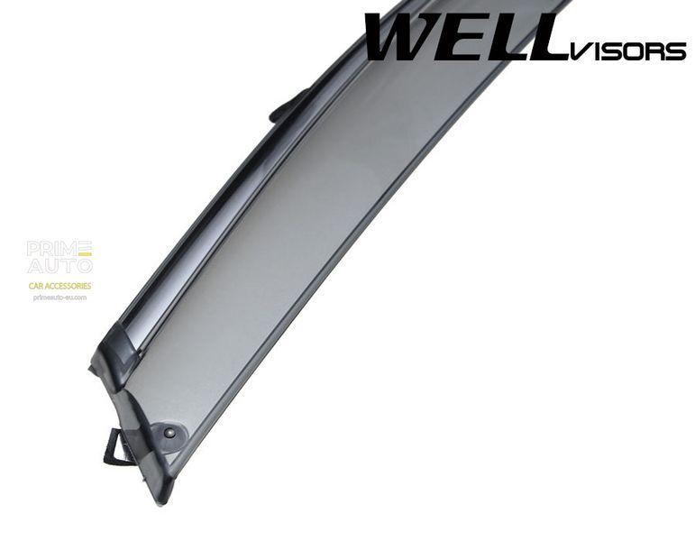 Дефлекторы окон к-т 4 шт с хромированным молдингом Mazda CX-9 2007 - 2015 Wellvisors 3-847MZ012 3-847MZ012 фото