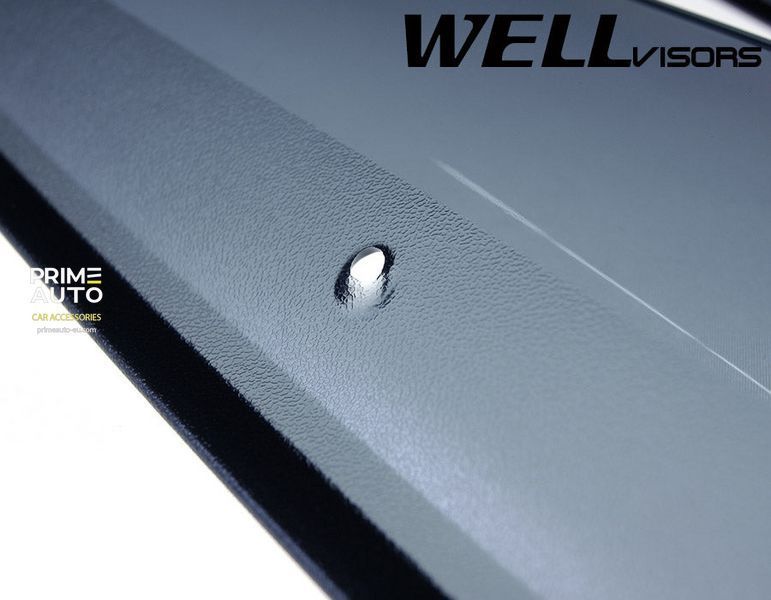 Owiewki do szyb samochodowych num 4 szt Premium seria Toyota Highlander 2001 - 2007 Wellvisors 3-847TY015