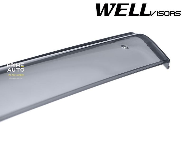 Window Deflectors 4pcs Set Premium Series Honda Civic 1996-2000 Sedan Wellvisors 3-847HD006