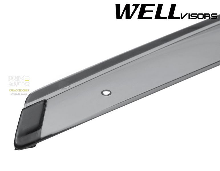 Owiewki do szyb samochodowych num 4 szt Premium seria Scion xA 2004 - 2007 Wellvisors 3-847SC001