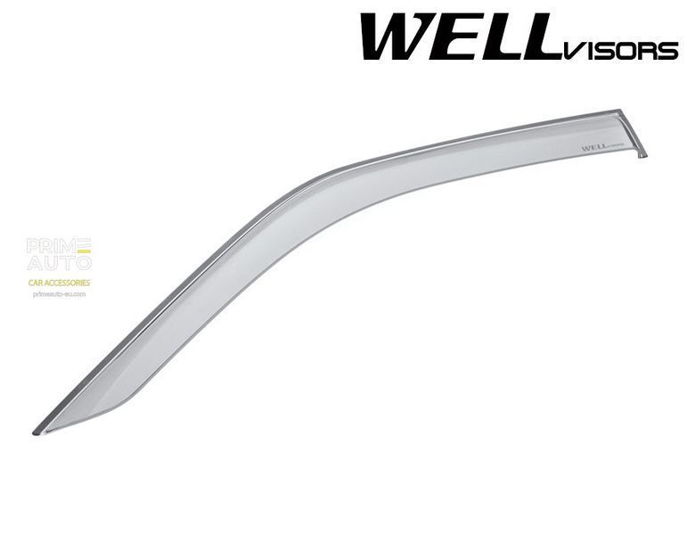 Window Deflectors 4pcs Set Premium Series Lincoln;Ford Navigator;Expedition 2007-2017 Wellvisors 3-847LC001