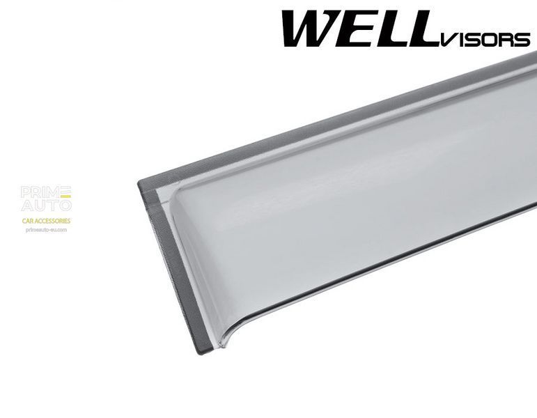 Window Deflectors 4pcs Set Premium Series Lincoln;Ford Navigator;Expedition 2007-2017 Wellvisors 3-847LC001