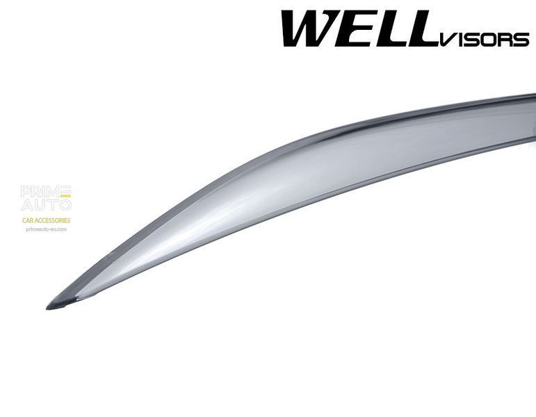 Window Deflectors 4pcs Set Premium Series Honda Civic 1996-2000 Sedan Wellvisors 3-847HD006