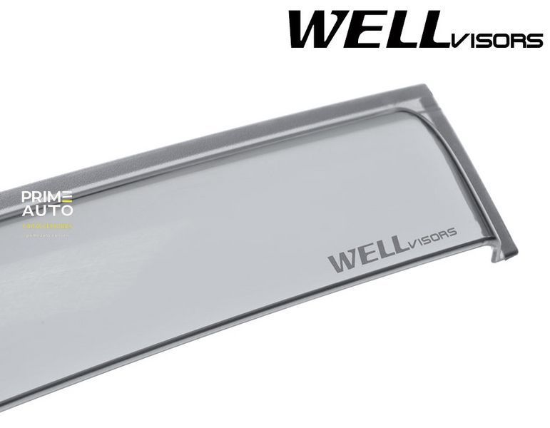 Window Deflectors 4pcs Set Premium Series Lincoln;Ford Navigator;Expedition 2007-2017 Wellvisors 3-847LC001