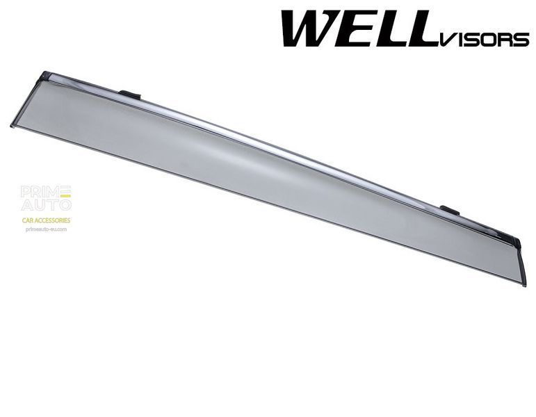 Дефлекторы окон к-т 4 шт с хромированным молдингом Mazda CX-9 2007 - 2015 Wellvisors 3-847MZ012 3-847MZ012 фото