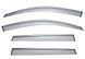 Дефлекторы окон к-т 4 шт с хромированным молдингом Volkswagen Touareg 2011 - 2018 Wellvisors 3-847VW004 3-847VW004 фото 3