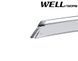 Дефлекторы окон передние с хромированным молдингом Honda Accord 2013 - 2017 Coupe Wellvisors 3-847HD031 3-847HD031 фото 6