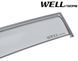 Window Deflectors 4pcs Set Premium Series Lincoln;Ford Navigator;Expedition 2007-2017 Wellvisors 3-847LC001