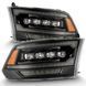Front lights RAM/Dodge Ram 1500 Classic 2009-2024 LED G2 Style NOVA series color Alpha-Black AlphaRex 880557