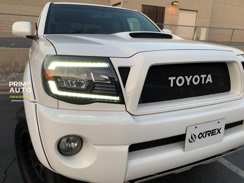 Faruri faţă Toyota Tacoma 2005-2011 LED LUXX series negru AlphaRex 880735