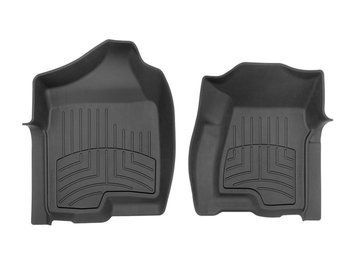 Car Mats 3D Liners High Performance Front Chevrolet Tahoe 1999 - 2007 Black WeatherTech 440031IM