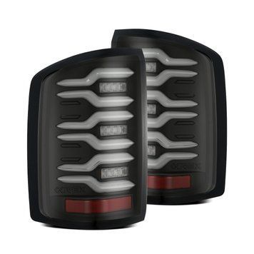 Tylne Lampy GMC Sierra 3500HD 2014-2018 LED LUXX seria czarny AlphaRex 630040