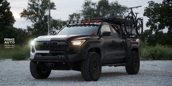 Передние фары Toyota Tacoma 2025+ LUXX-Series Alpha-Black AlphaRex 880328 880328 фото