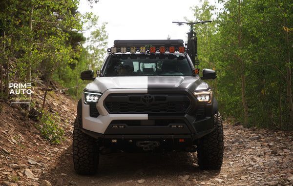 Передние фары Toyota Tacoma 2025+ LUXX-Series Alpha-Black AlphaRex 880328 880328 фото