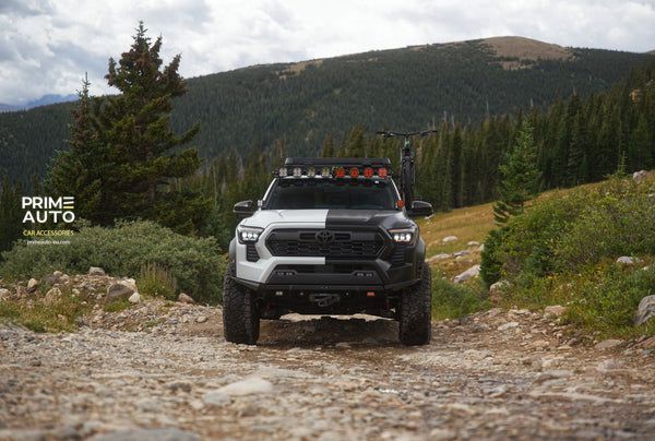 Передние фары Toyota Tacoma 2025+ LUXX-Series Alpha-Black AlphaRex 880328 880328 фото