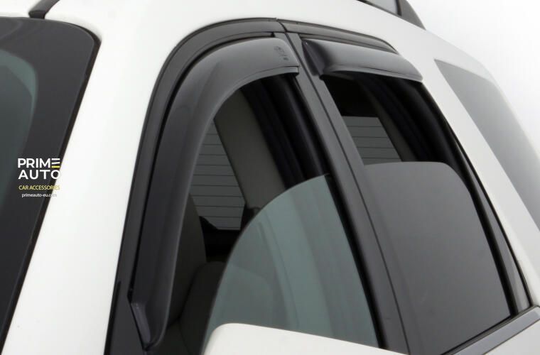 Window Deflectors 4 pcs Set Chrysler 300 2011-2025 Ventvisor IN-CHANNEL Dark Smoke AVS 194432