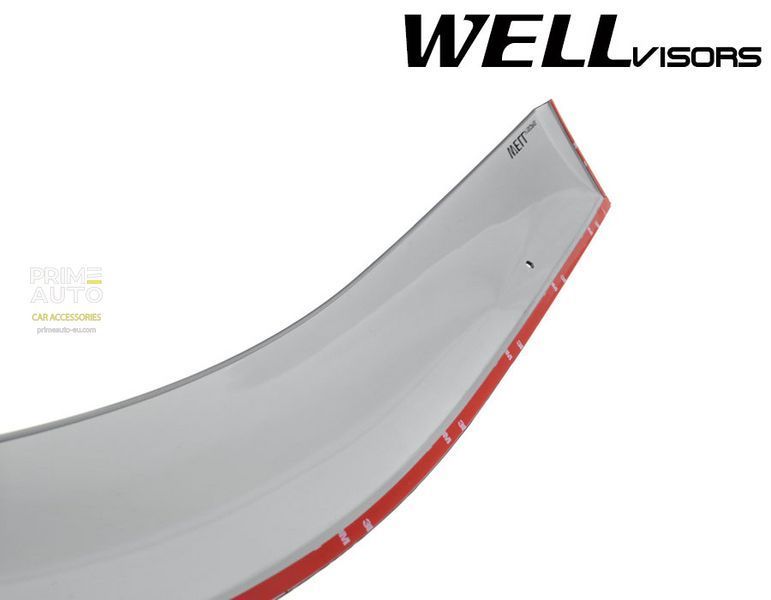 Window Deflectors 4pcs Set Premium Series Chevrolet;GMC Silverado;Sierra 2014-2018 Crew Cab Wellvisors 3-847CH012