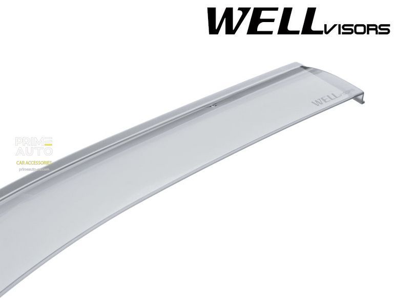 Window Deflectors 4pcs Set Premium Series Chevrolet;GMC Silverado;Sierra 2014-2018 Crew Cab Wellvisors 3-847CH012