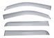 Window Deflectors 4pcs Set Premium Series Chevrolet;GMC Silverado;Sierra 2014-2018 Crew Cab Wellvisors 3-847CH012