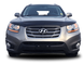 Deflektor maski Hyundai Santa Fe 2007-2012 gładki FormFit HD10G07