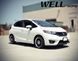 Дефлекторы окон к-т 4 шт с черным хромированным молдингом Honda Fit 2015 - 2020 Wellvisors 3-847HD022 3-847HD022 фото 4