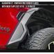 Фендера с ДХО и брызговиками Jeep Gladiator 2019-2025 чёрный AIR DESIGN JE06A19 JE06A19 фото 9