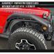 Фендера с ДХО и брызговиками Jeep Gladiator 2019-2025 чёрный AIR DESIGN JE06A19 JE06A19 фото 1