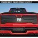 Накладка на задний борт RAM/Dodge Ram 2500 2019-2023 черный AIR DESIGN CH07A17 CH07A17. фото 4