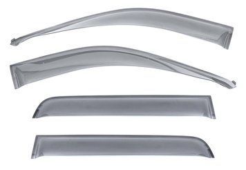 Window Deflectors 4pcs Set Off-Road Series Chevrolet;GMC Silverado;Sierra 2014-2018 Crew Cab Wellvisors 3-847CH014