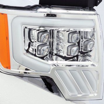 Lampy przednie Ford F-150 2009-2014 LED NOVA seria chrom AlphaRex 880191